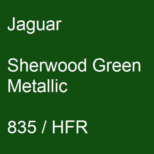 Jaguar, Sherwood Green Metallic, 835 / HFR.